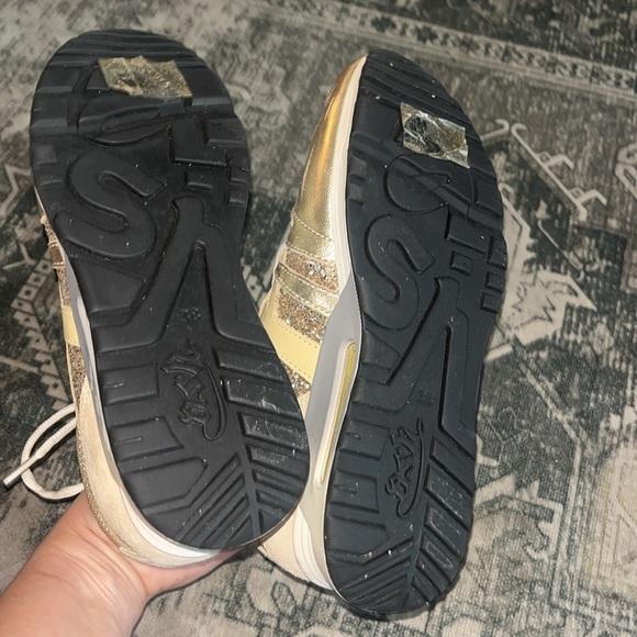 Ash Lux Metallic Glitter Trainer Sneakers size 38 US size 7.5 - Picture 11 of 11